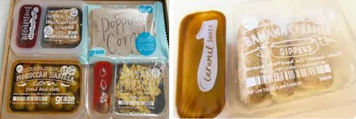 Past Snack Boxes by graze