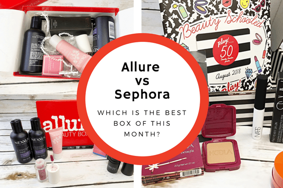 allure vs sephora: which is the best box of this month?