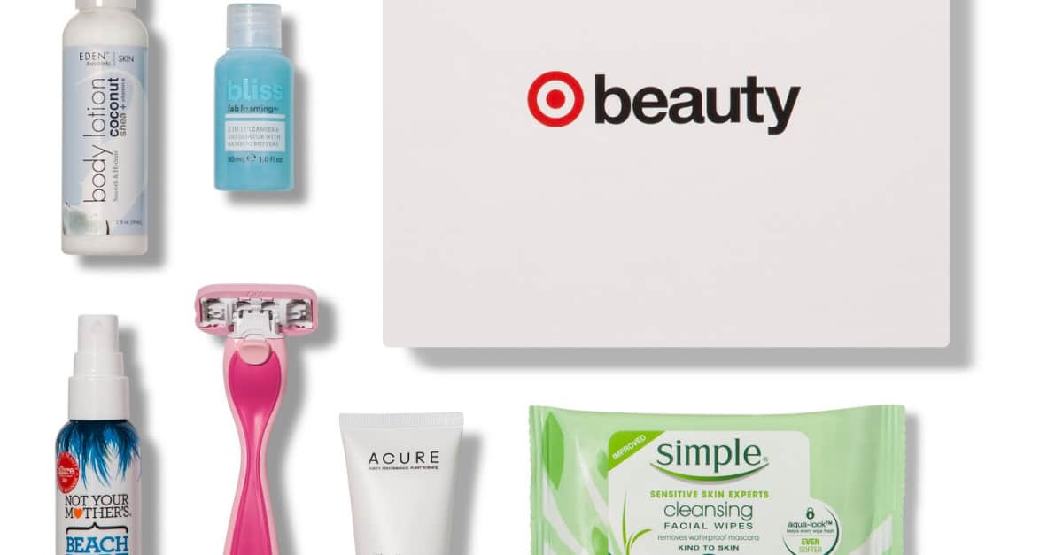 Face Box Target Target Beauty Box Review: Original Unboxing - Subscriboxer