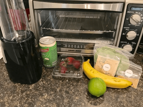 strawberry lime cooler