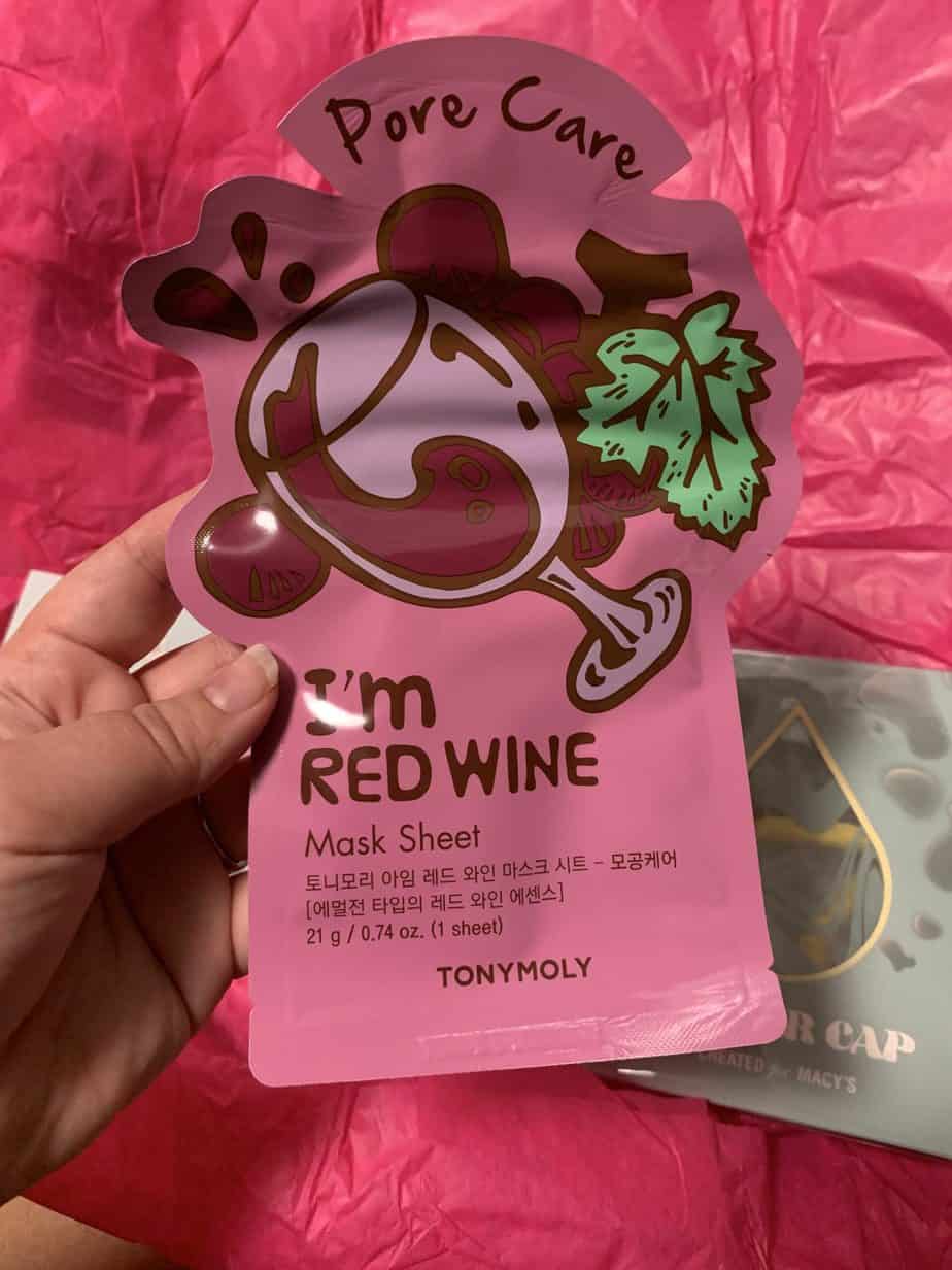 TonyMoly I'm Red Wine Sheet Mask