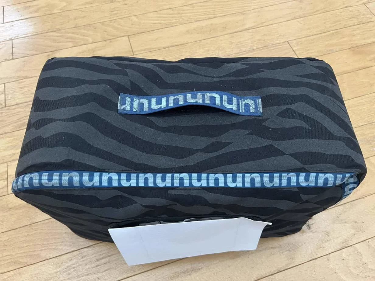 Nuuly bag, top view