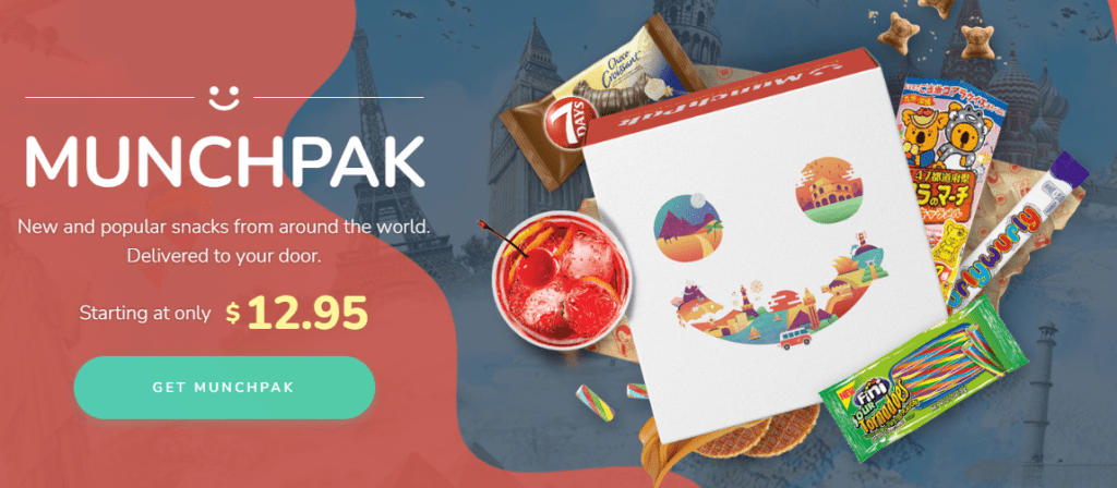 MunchPak website