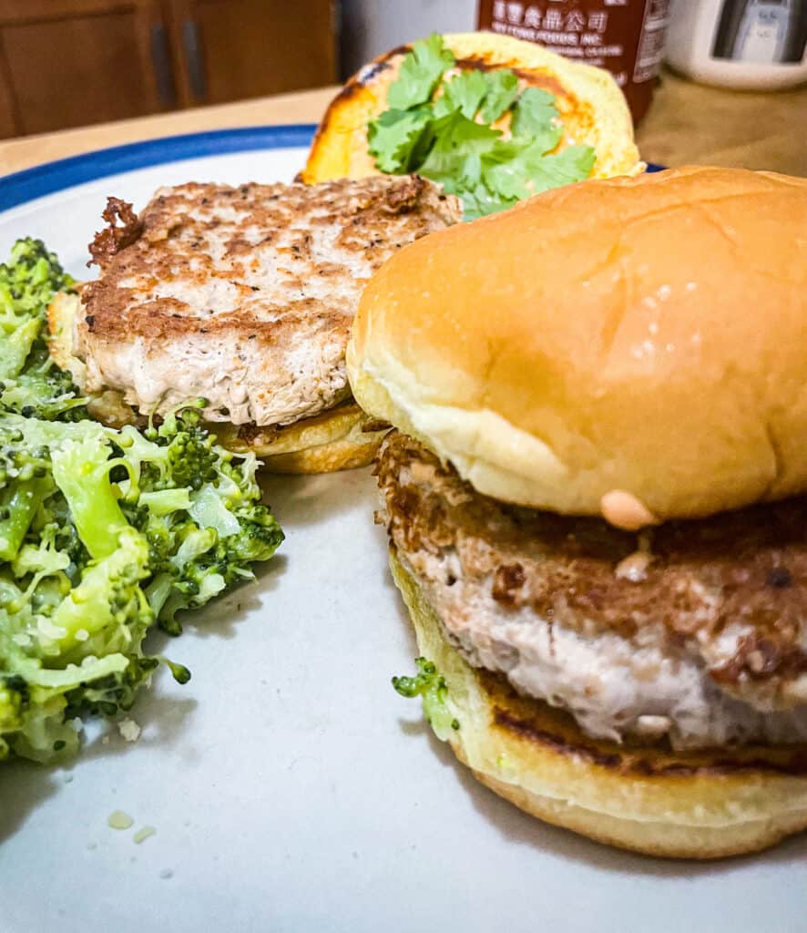 Wild Pastures pork burgers