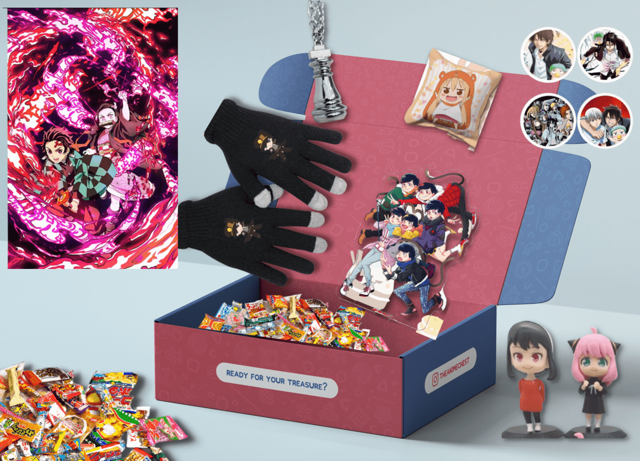 Anime box with scale figures, voting, and ecchi! – The Otaku Box