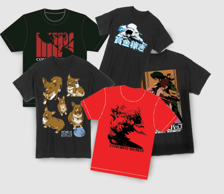 anime tee shirt club