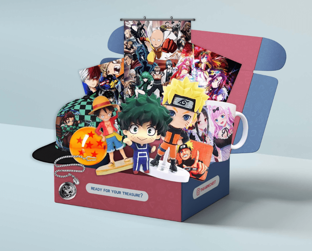 Anime box with scale figures, voting, and ecchi! – The Otaku Box