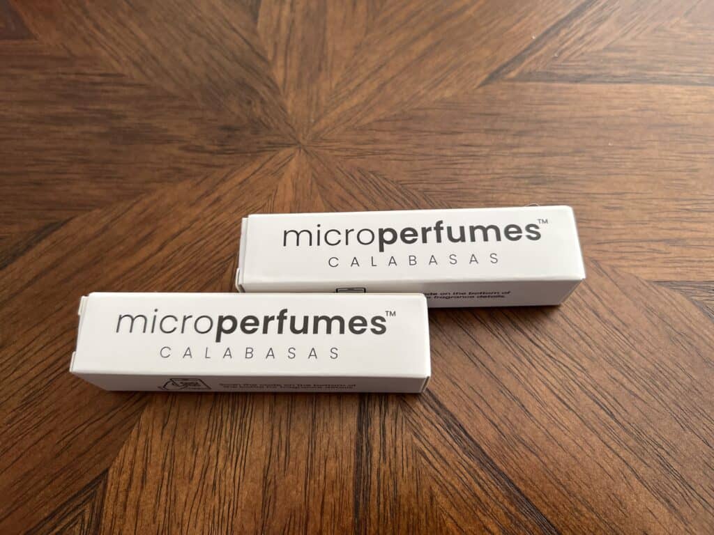 MicroPerfumes box