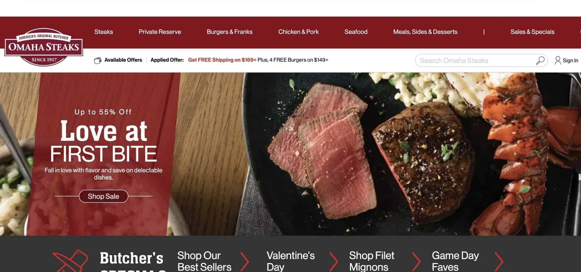 steaks online delivery omaha steaks