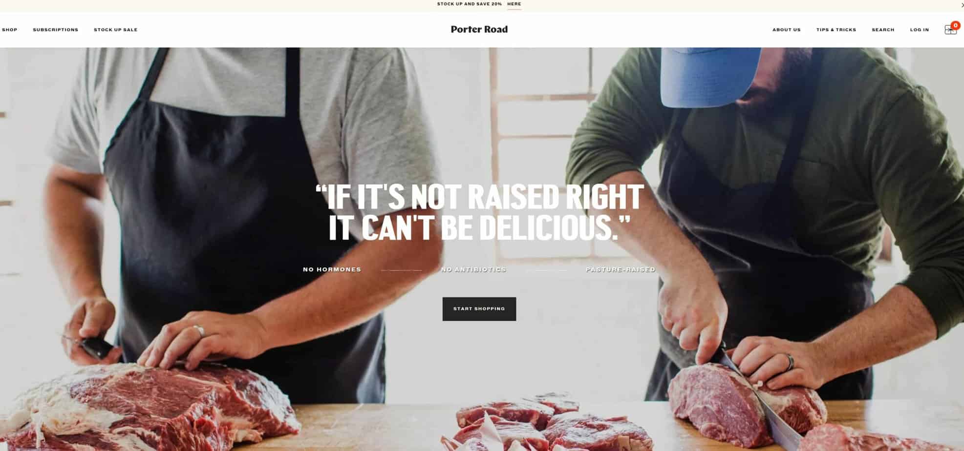 Porter Road Pork Delivery Services Companies