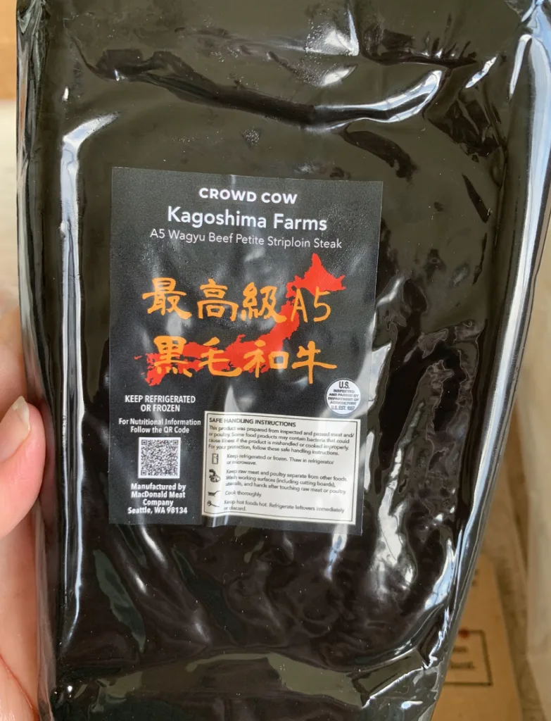 Crowd cow Japanese A5 Wagyu