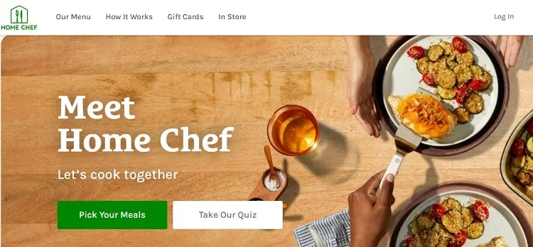 home chef website
