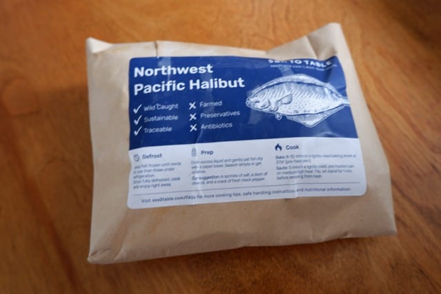 seat to table halibut package