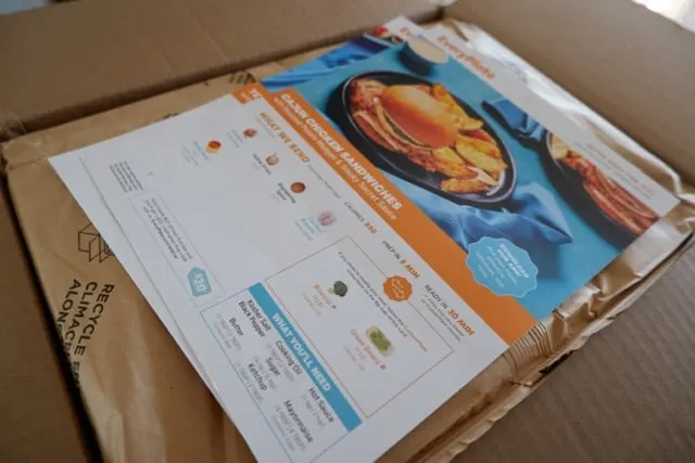 Everyplate unboxing