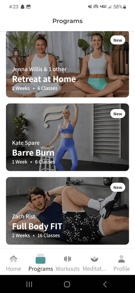 fabletics FIT app