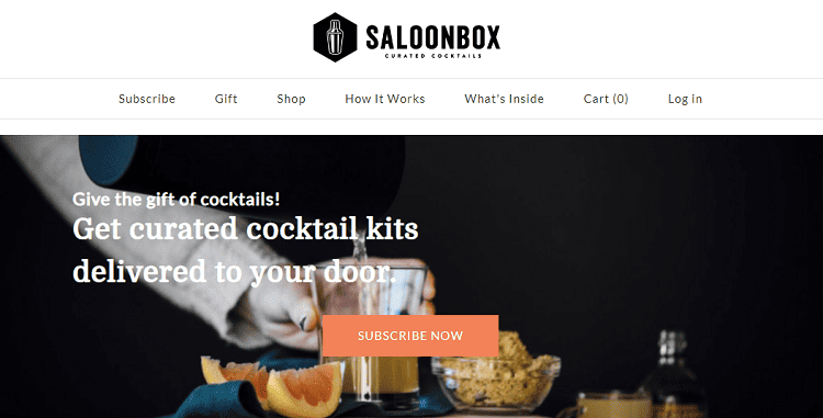 saloonbox website