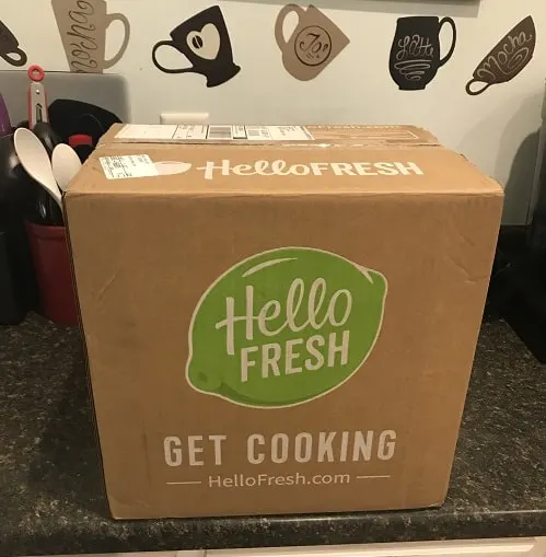 Hello fresh box