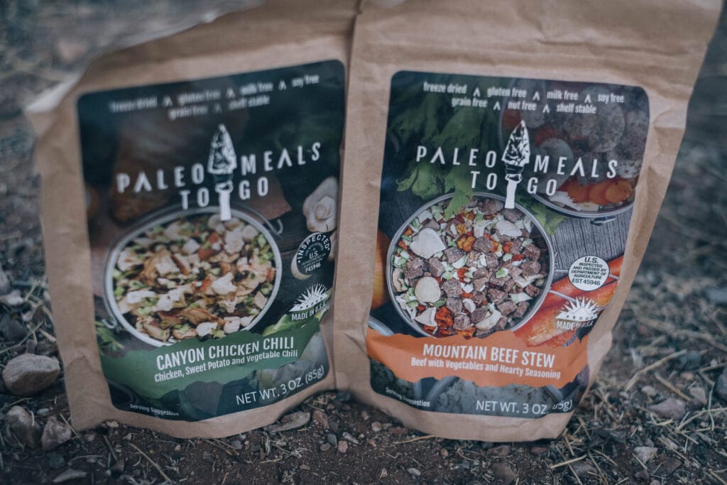 Paleo on the Go meals