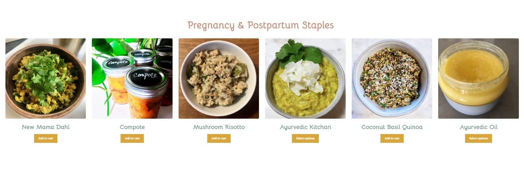 Best Postpartum Meal Delivery Services nourish review