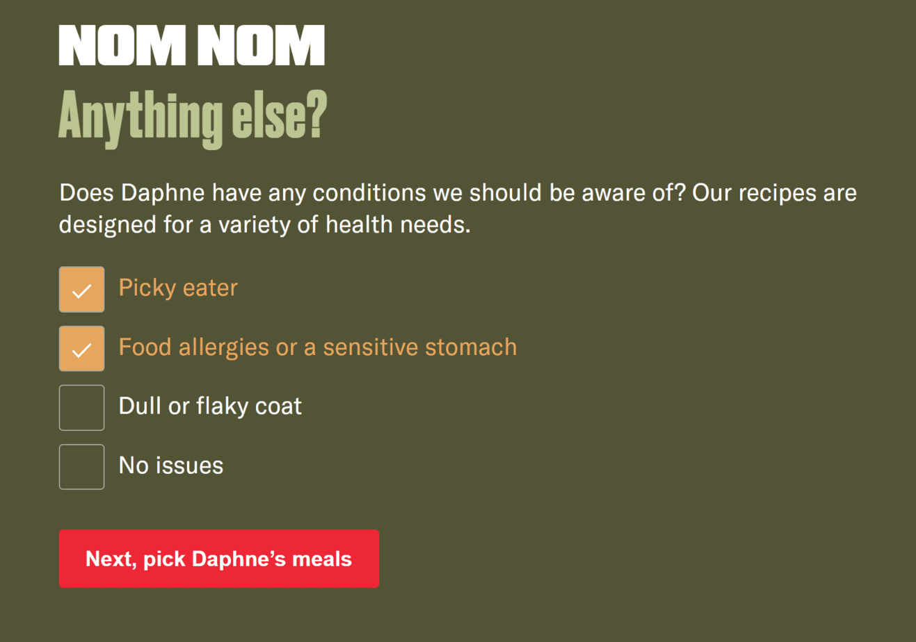 nom nom sign up