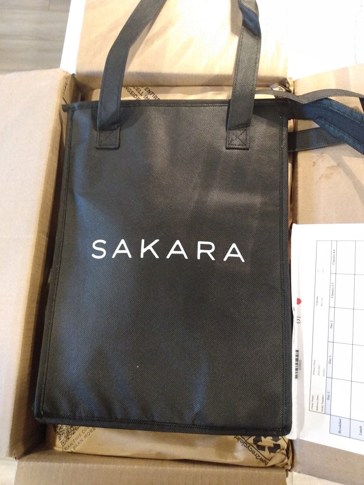 sakara unboxing