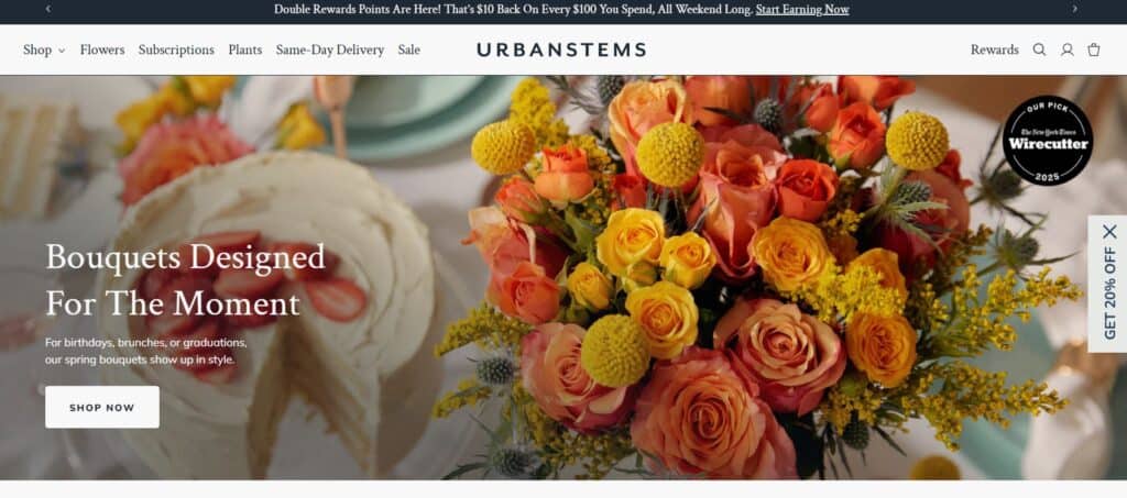 urban stems flowers
