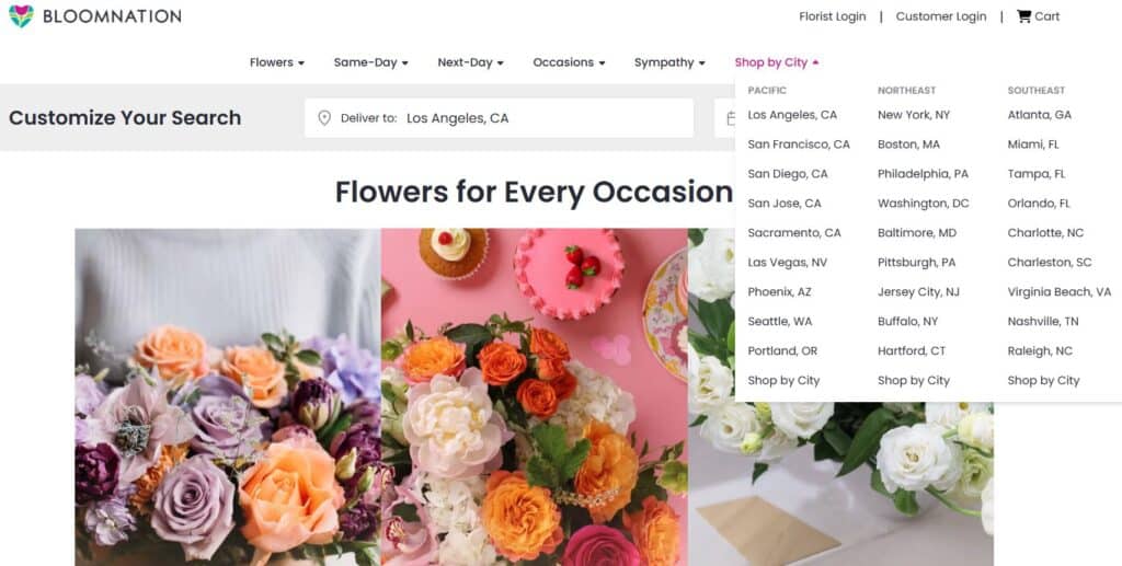 bloomnation coverage