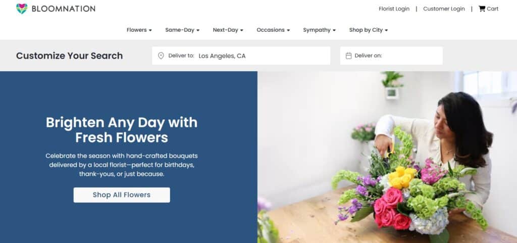 bloomnation website