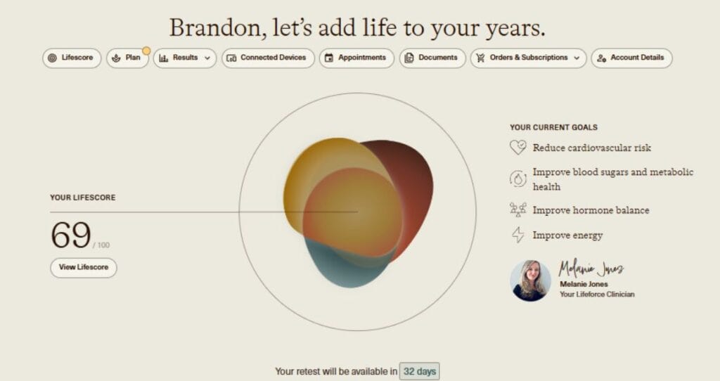 lifeforce dashboard