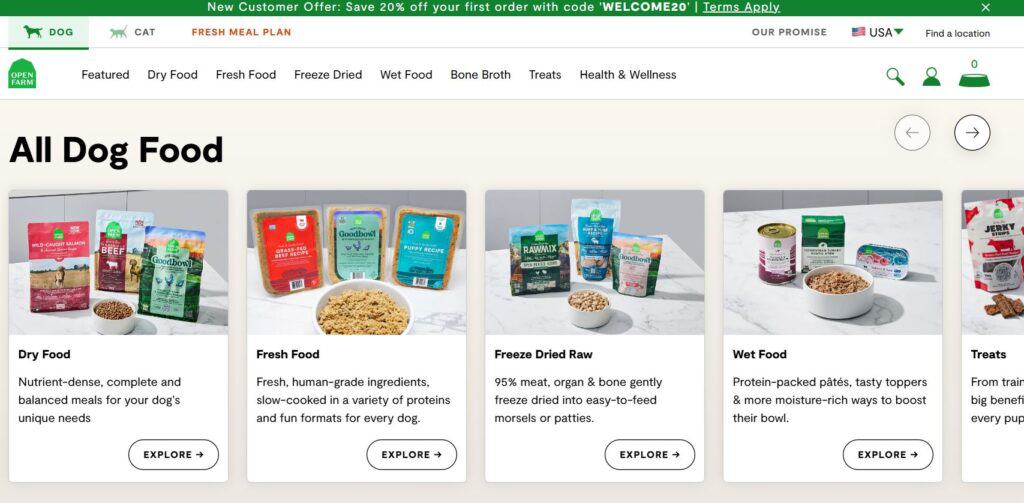 open farm dog food