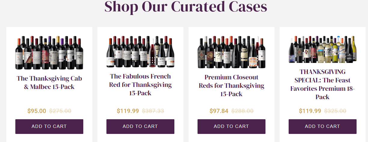 Splash Wines pricing