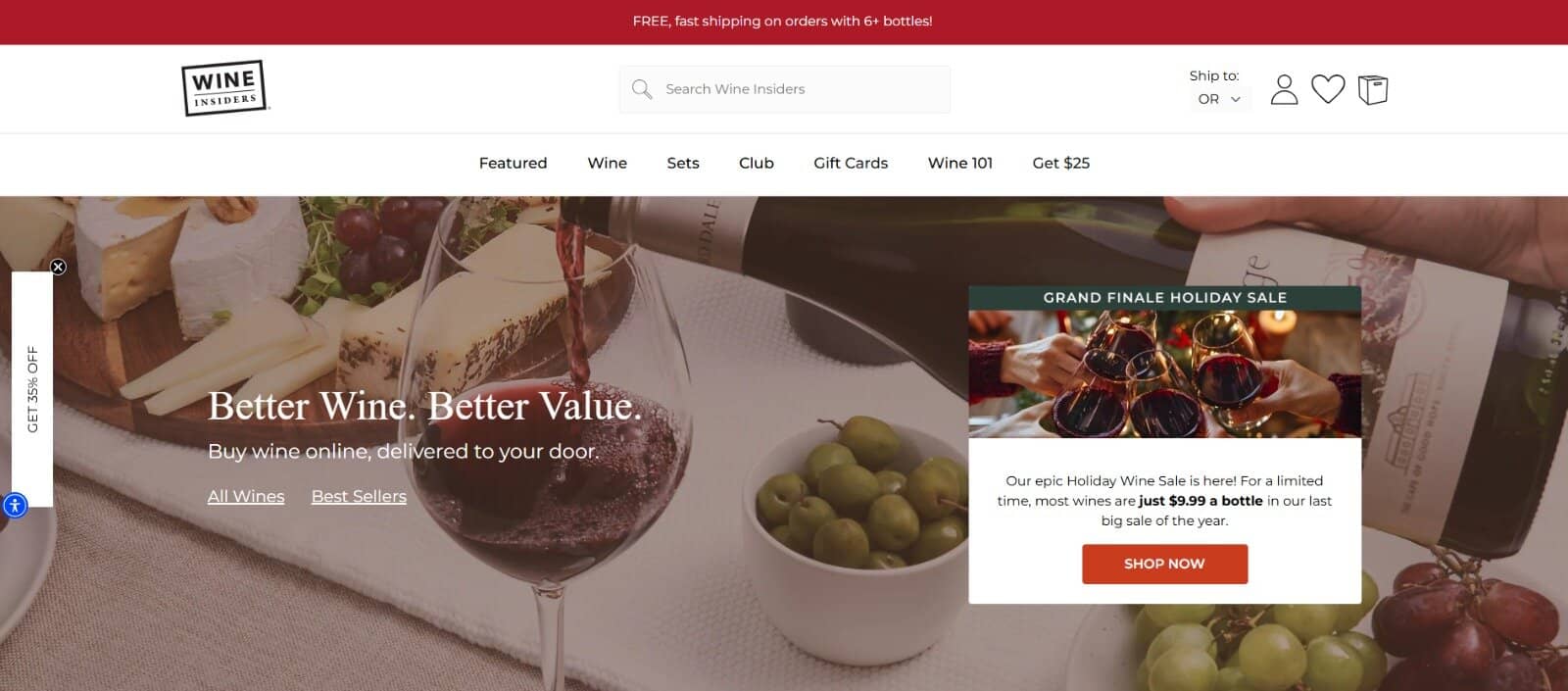 wineinsiders site