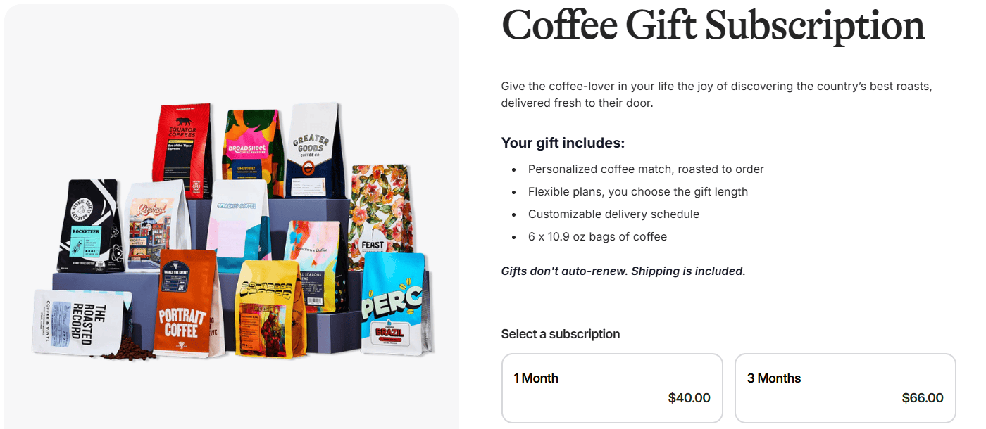 trade coffee