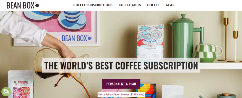 bean box website