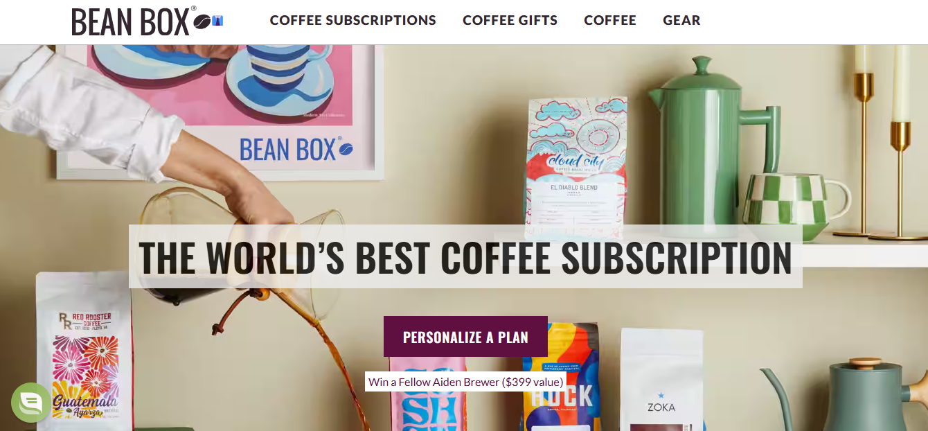 Bean Box Alternative