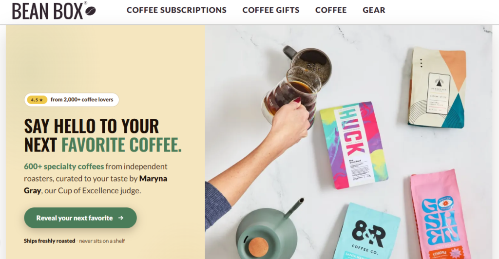 Trade Coffee vs Bean Box