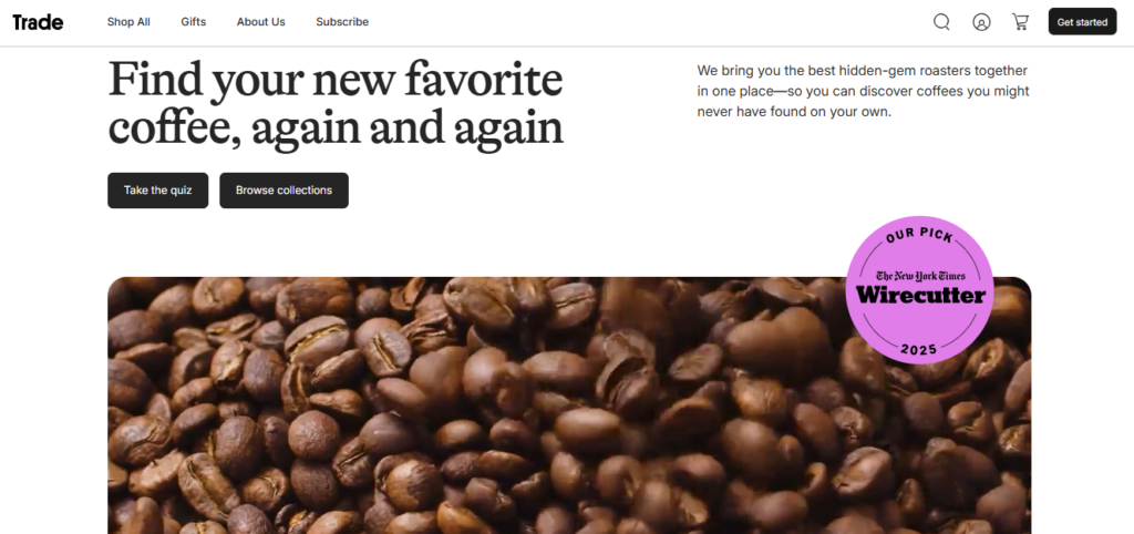 Trade Coffee vs Bean Box
