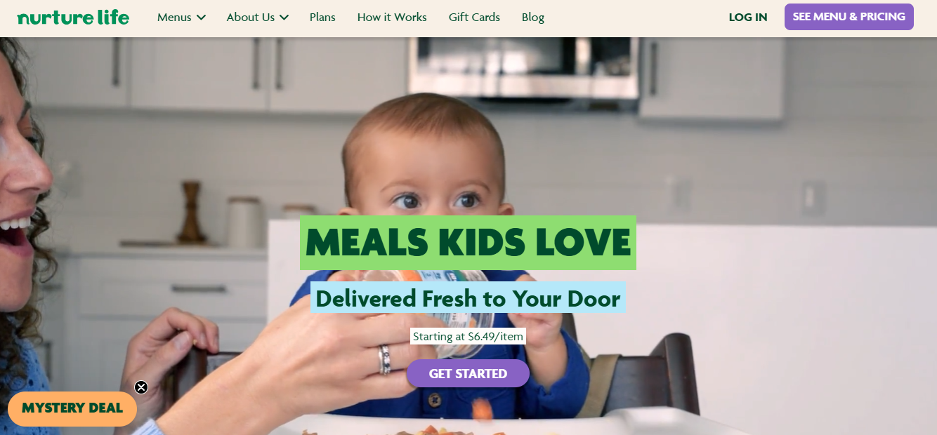 Best for Toddler Meals: Nurture Life