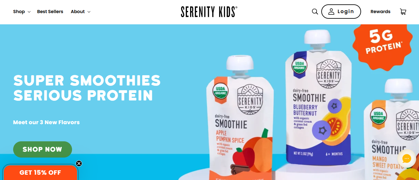 Best for Protein: Serenity Kids