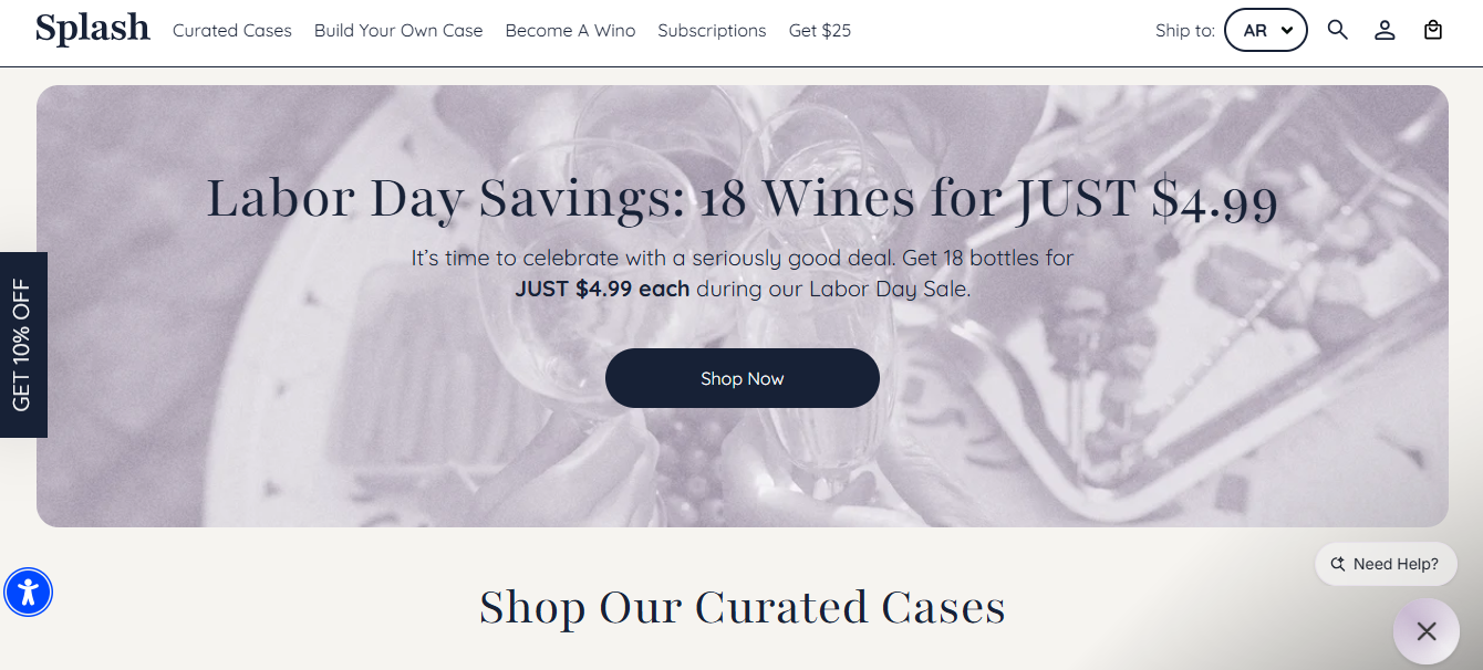 Splash Wines: Best for Stocking Up in Bulk